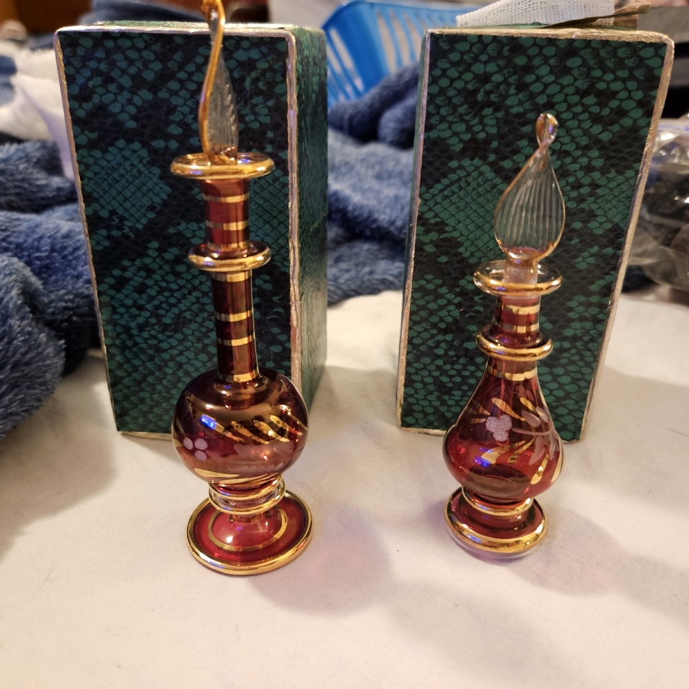 Egyptian perfume bottles